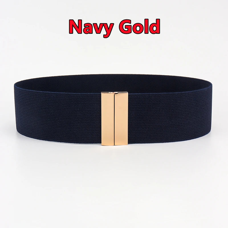 Fashion Women Elastic Band Wide Belts