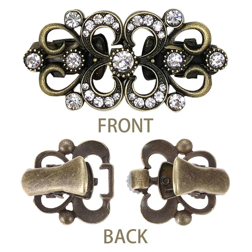 Vintage Swirl Cinch Clip
