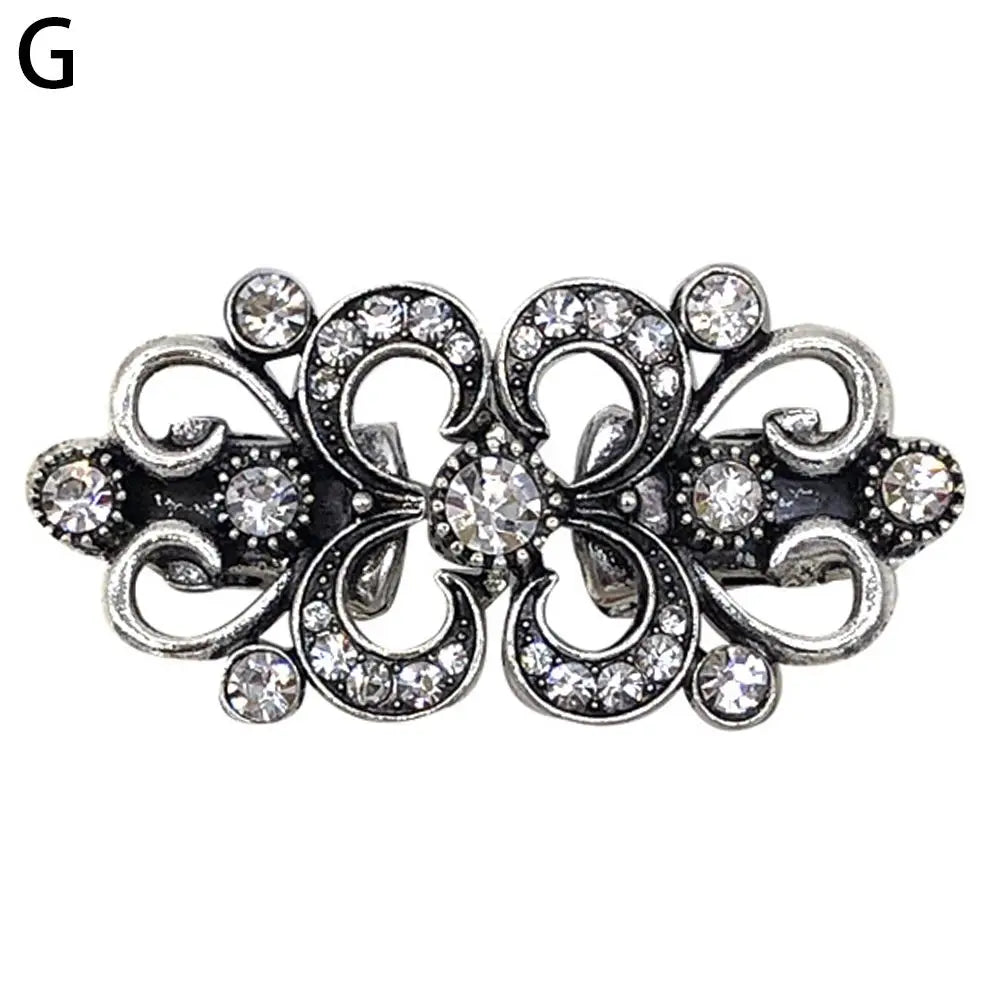 Vintage Swirl Cinch Clip