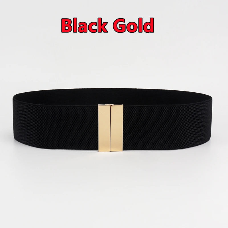 Fashion Women Elastic Band Wide Belts