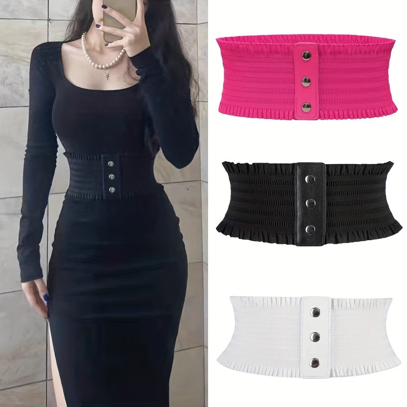 3pcs/set Elegatable, Stretchy, Belt