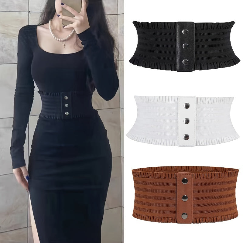 3pcs/set Elegatable, Stretchy, Belt
